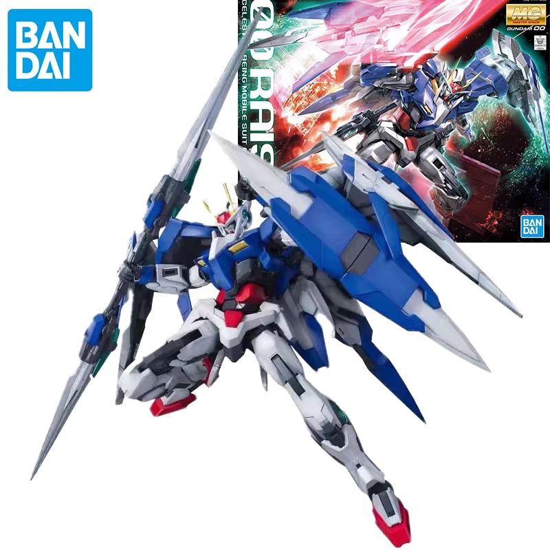 

BANDAI Japan MG 1/100 00 сборщик мобильный костюм Gundam 00 пластиковая модель комплект экшн-фигурка модель подарок коллекционные игрушки