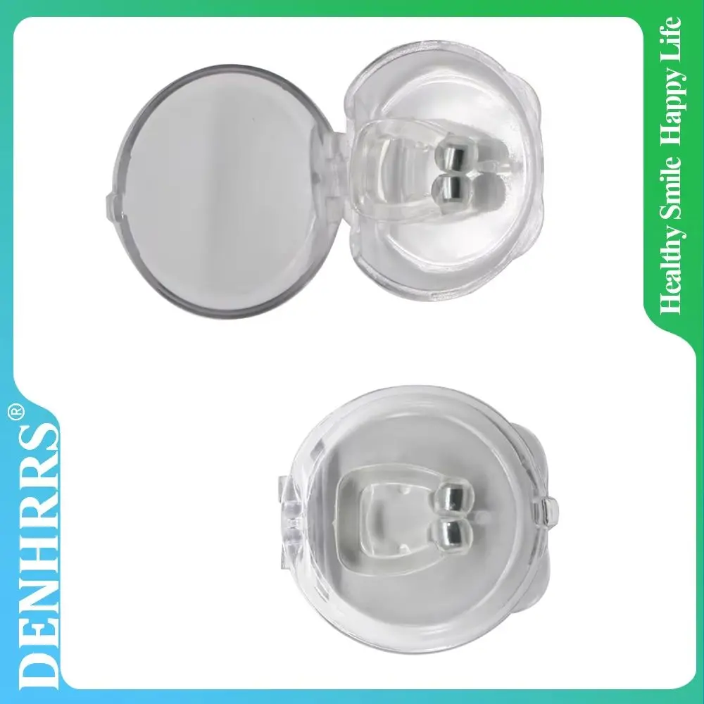 

4Pcs/pack Anti-snoring Nose Clip Magnetic Anti Snoring Device Reusable Sleep Aid Artifact for Man & woman