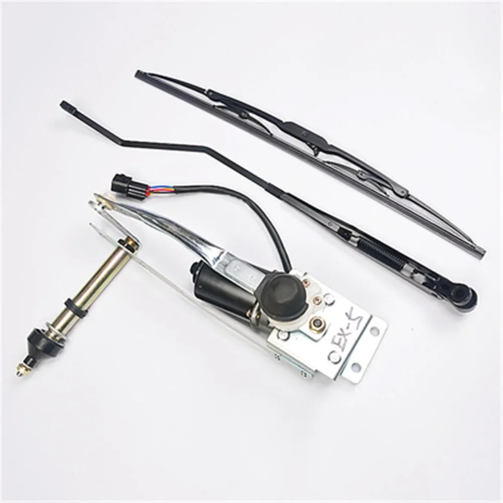 For Hitachi EX200 300-5 wiper EX120 220-5 arm blade set EX350-5 excavator wiper motor motor assembly