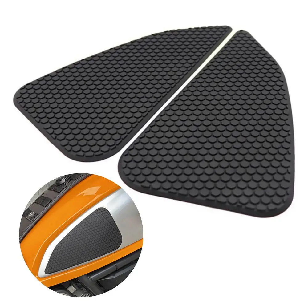 

Tank Pad Gas Tank Traction Pads Fuel Tank Grips Side Stickers Knee Grips Protector Decal For DUCATI Scrambler 800 CLASSIC 2016