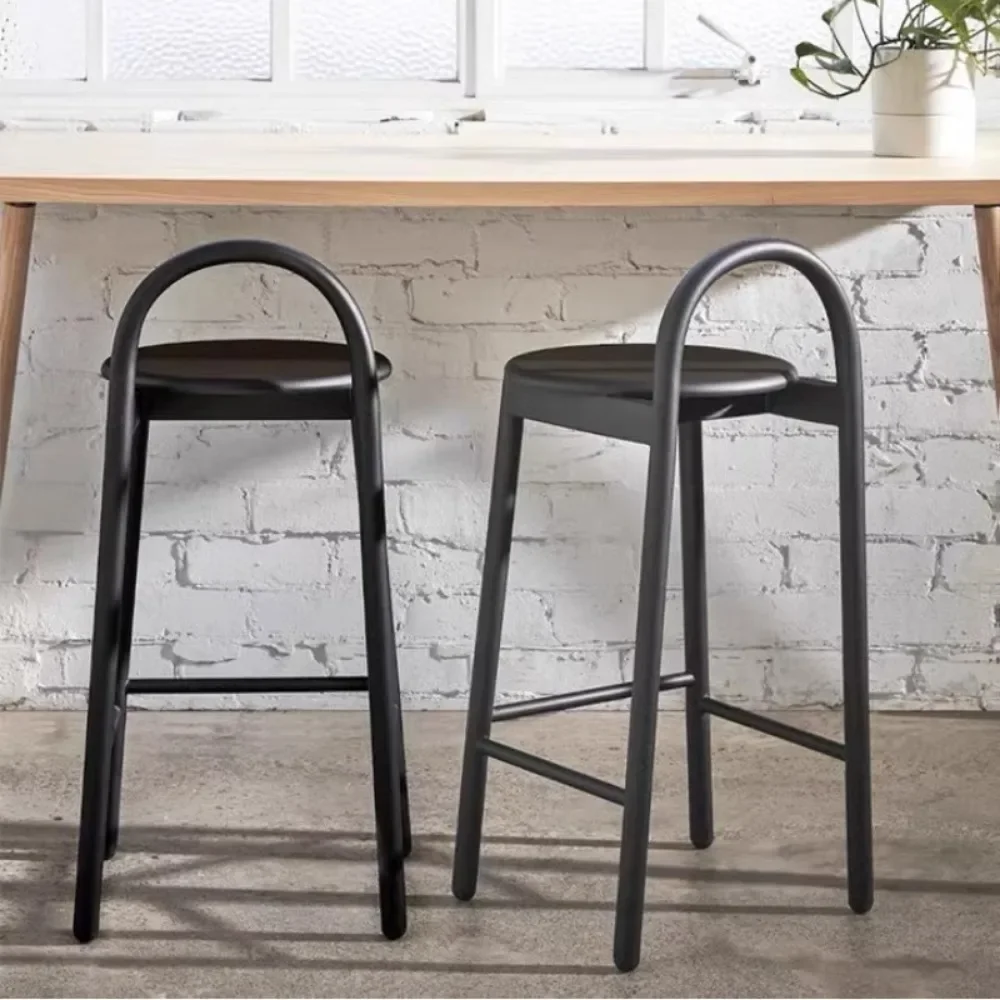 Restaurant Balcony Barstools Elegant Restaurant Comfortable Modern Salon Office Chair Designer Bancos De Bar Nordic Furniture