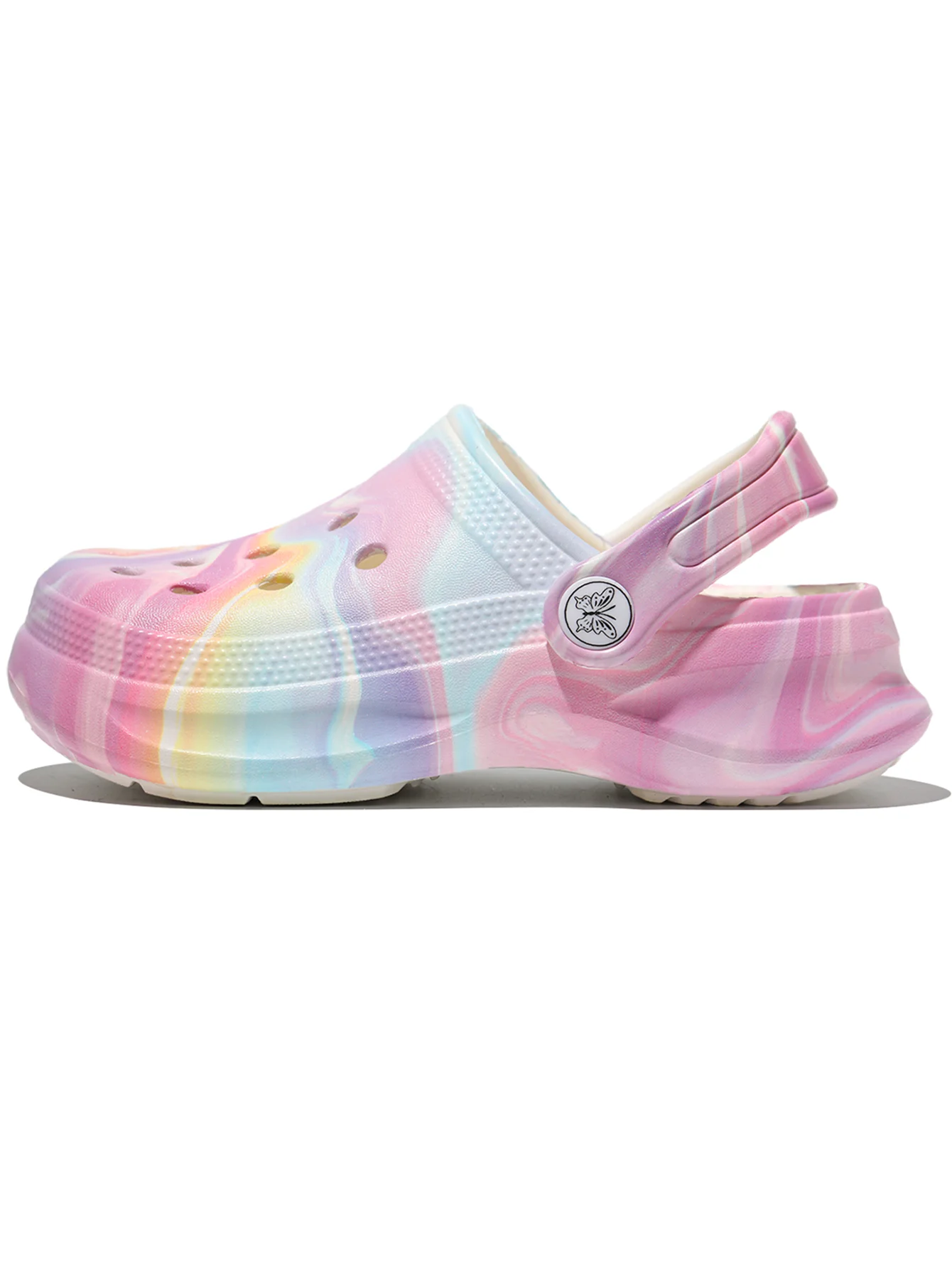 Kinder Slip-On Clogs und Pantoletten - Atmungsaktive, Wasserdichte EVA-Gartenschuhe mit Dekorativer Kette für Strand und Alltag 168 – Detail 5