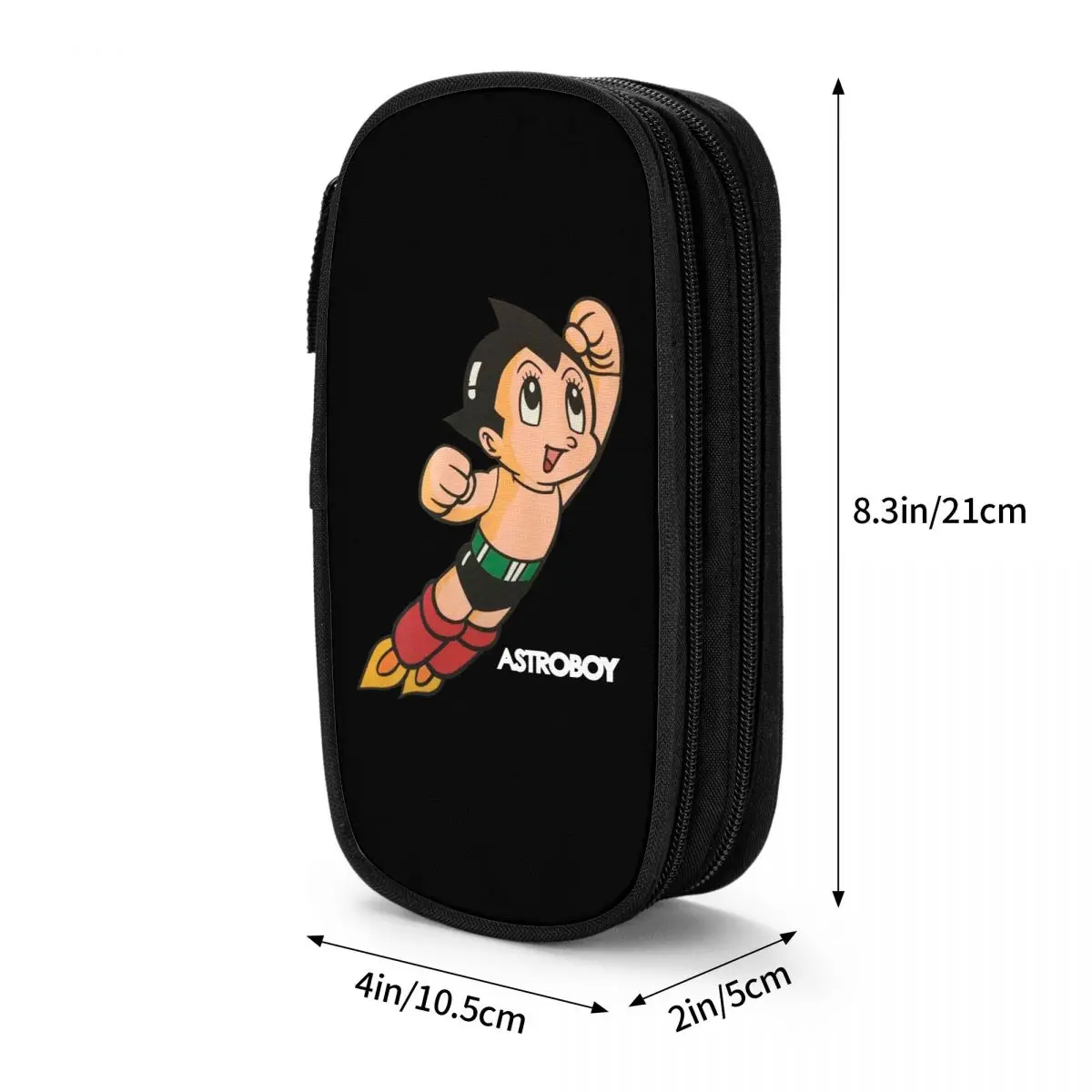 アストロボーイアニメロボットペンケース クラシックアストロボーイ宇宙漫画ペンボックスバッグ 学生学校用品ギフトペンシルボックス