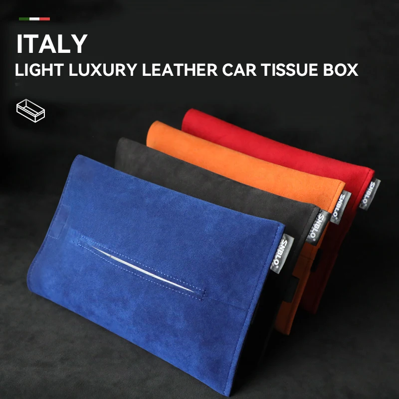 

Италия Суперзамшевая автомобильная сумка для салфеток для Tesla Model 3 Y Mercedes Benz A B C E GLA GLE Class W205 W206 W166 W212 W213 W177