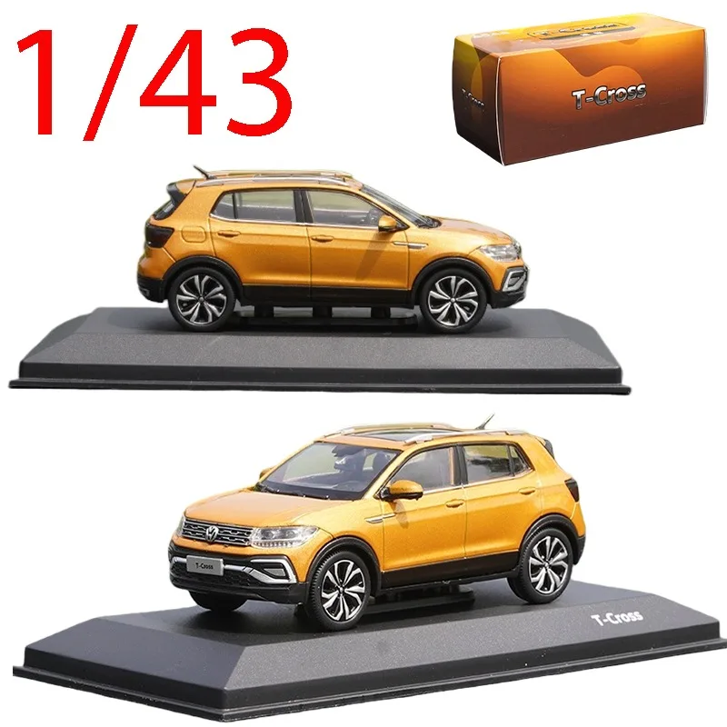 

Diecast 1/43 Scale SAIC Volkswagen Alloy Car Model SAIC Volkswagen T-cross SUV Play Vehicles Toys for Boys Original Box