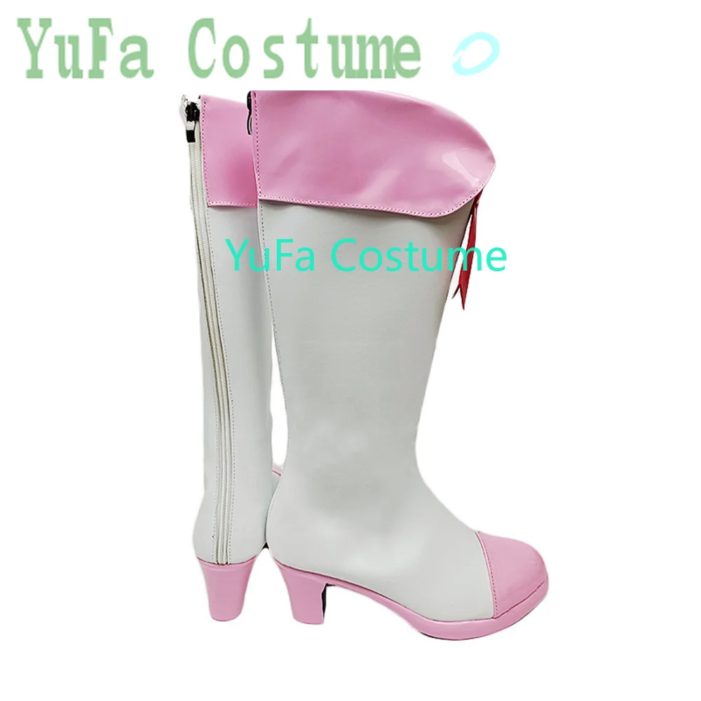 Pretty Cure Hoshizora Miyuki Cure Happy Cosplay Shoes Boots Halloween Christmas YuFa Costume