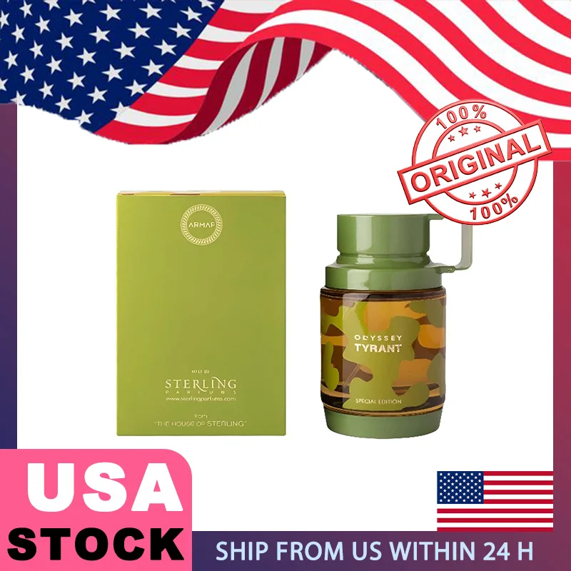 

100ml Original Arab Perfumes High Quality Odyssey Tyrant Special Edition Unisex Perfume Spray Lasting Spicy Wood Fragrance Gifts