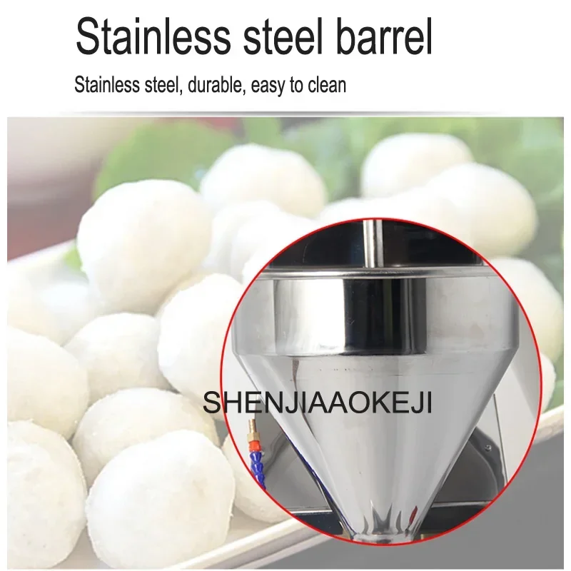 آلة تشكيل اللحم الأوتوماتيكية ، آلة كرة السمك التجارية ، آلة كرة الجمبري ، شبيكة اللحم