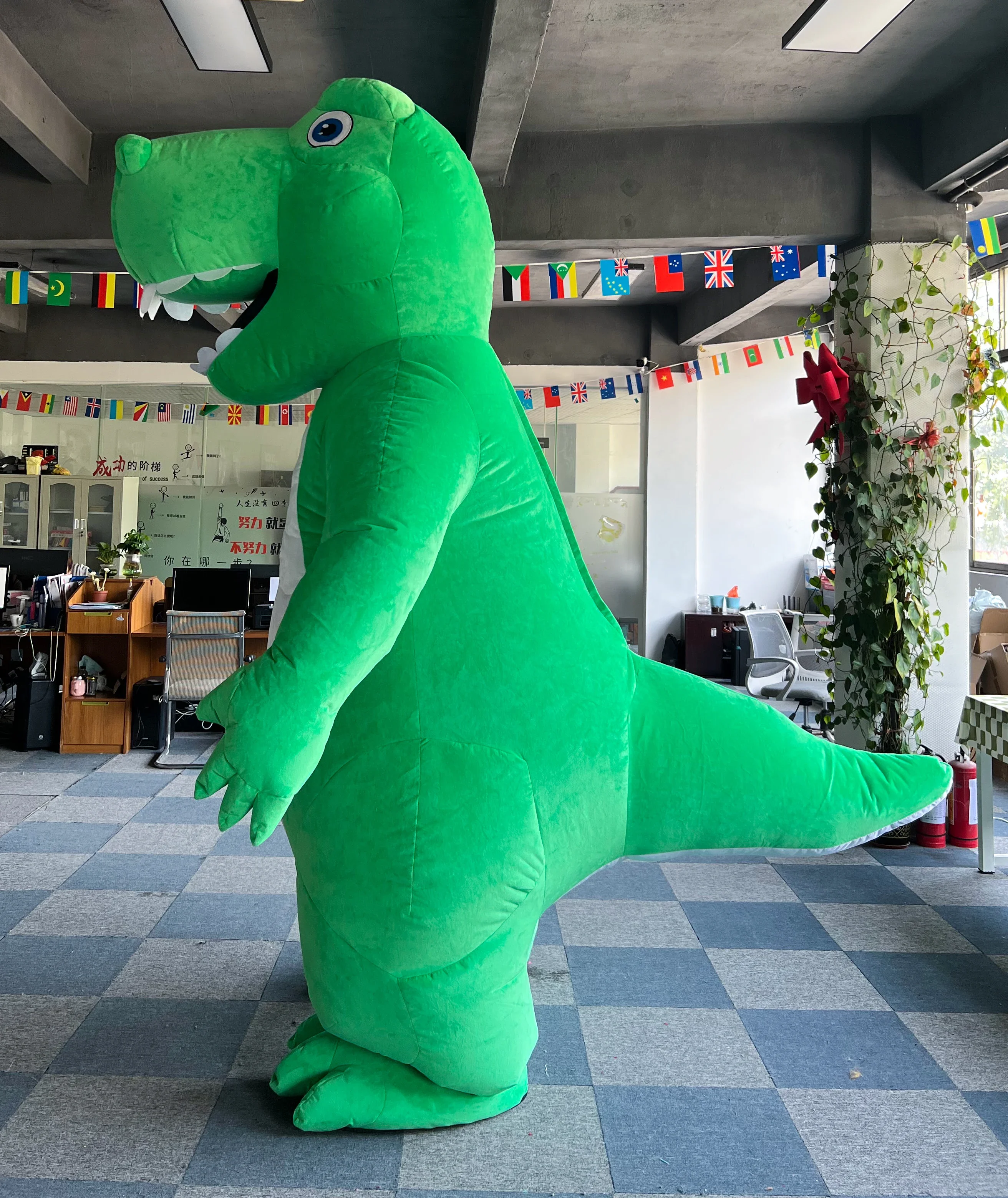 Unisex Plush Inflatable Dinosa - đánh giá và giá Inflatable Dinosaur Costume Adult