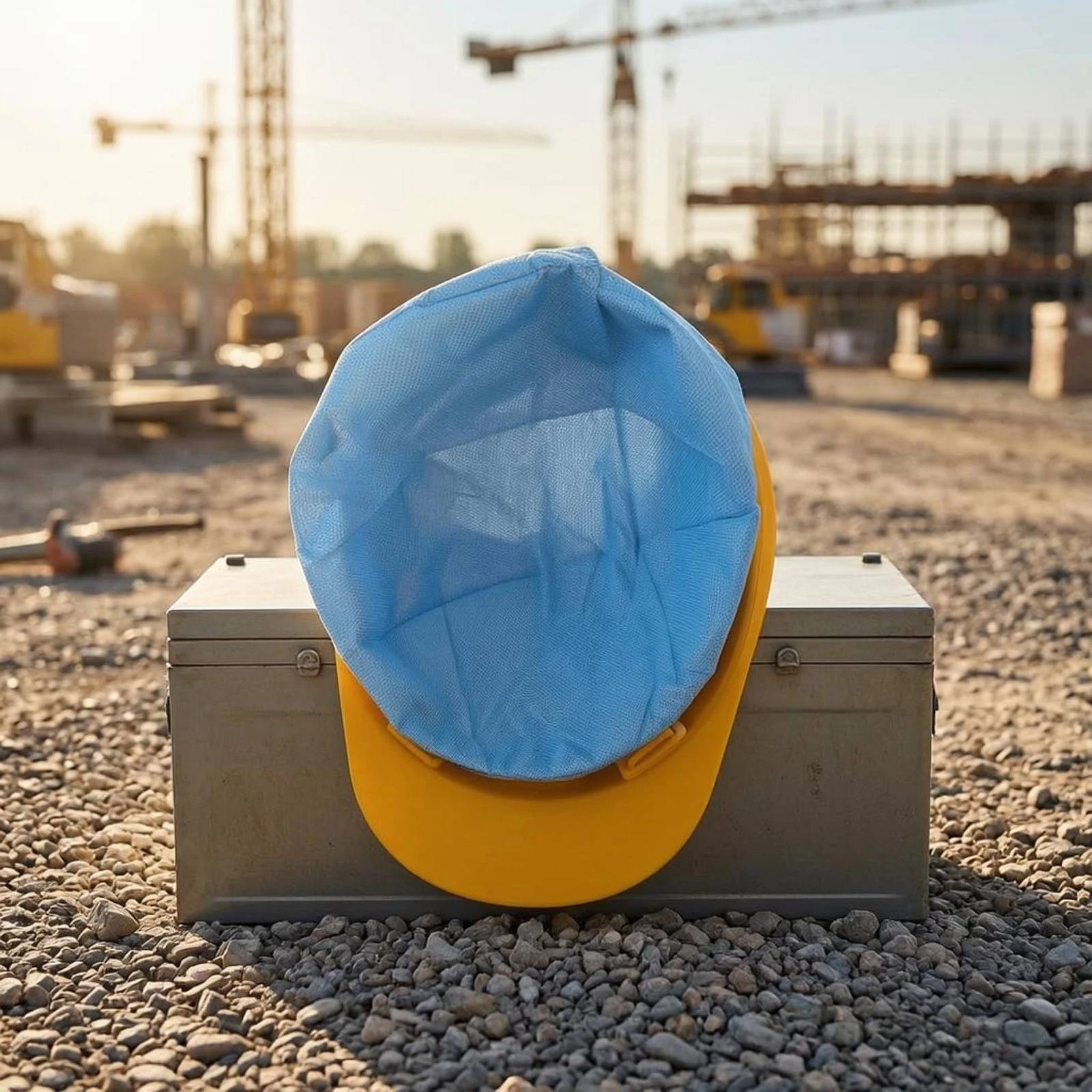 Disposable Hard Hat Liner Breathable Safety Helmet Sweat Liner Construction Helmet Inner Pad for Laborers, Factory, Workshop