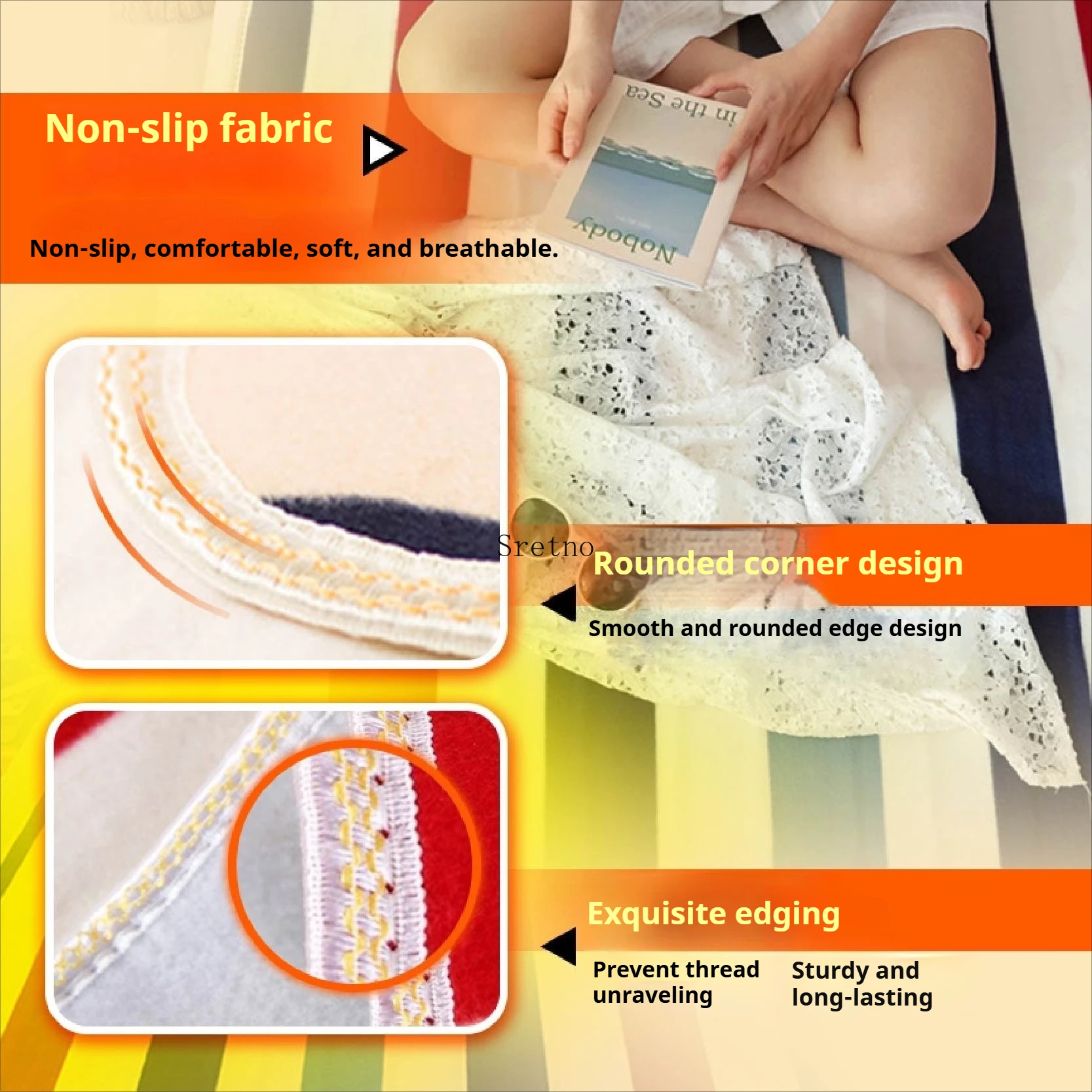 SRETNO بطانيات كهربائية ساخنة من الحرارة الزائدة حماية الجسم تدفئة مخطط لوحة التدفئة الكهربائية الدافئة للمنزل مكتب النوم حصيرة #5