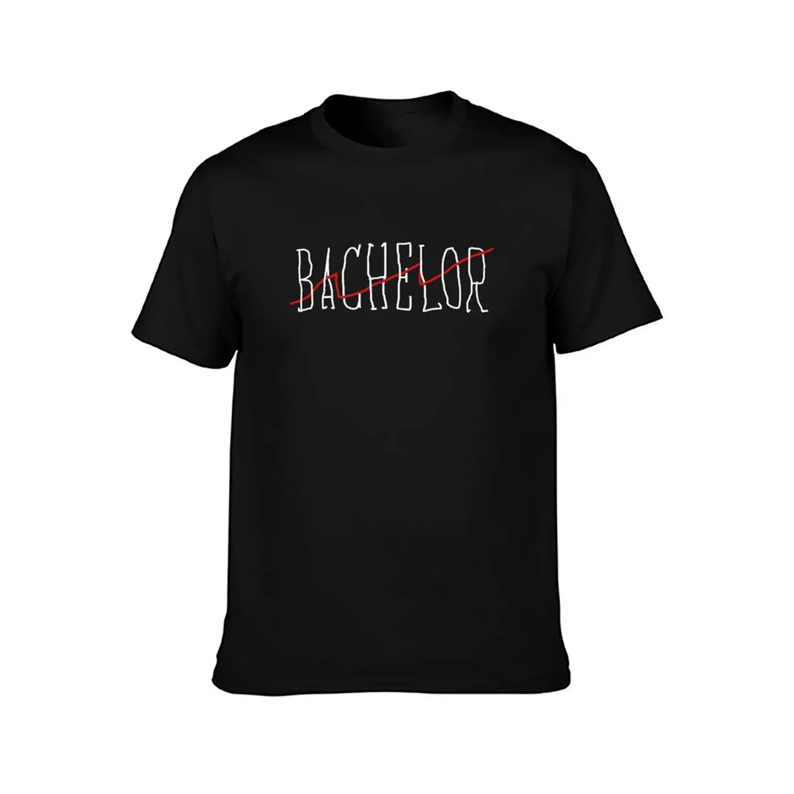 Bachelor T-Shirt All Match Print Short Sleeve Top T-Shirt