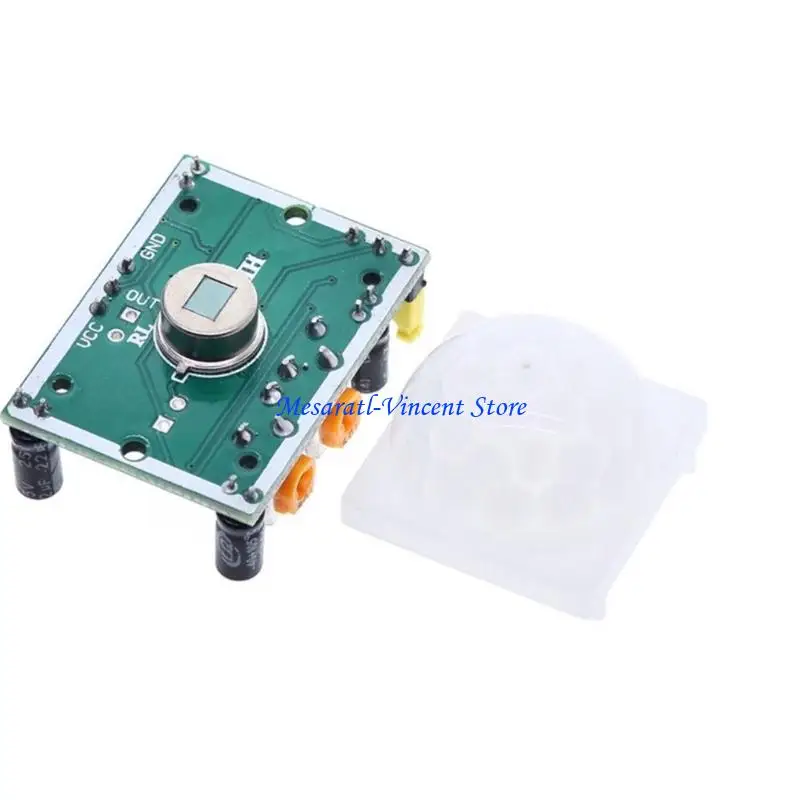 A70F 5PCS HC SR501 IR Module Wide Detection Suitable for Pet Monitoring