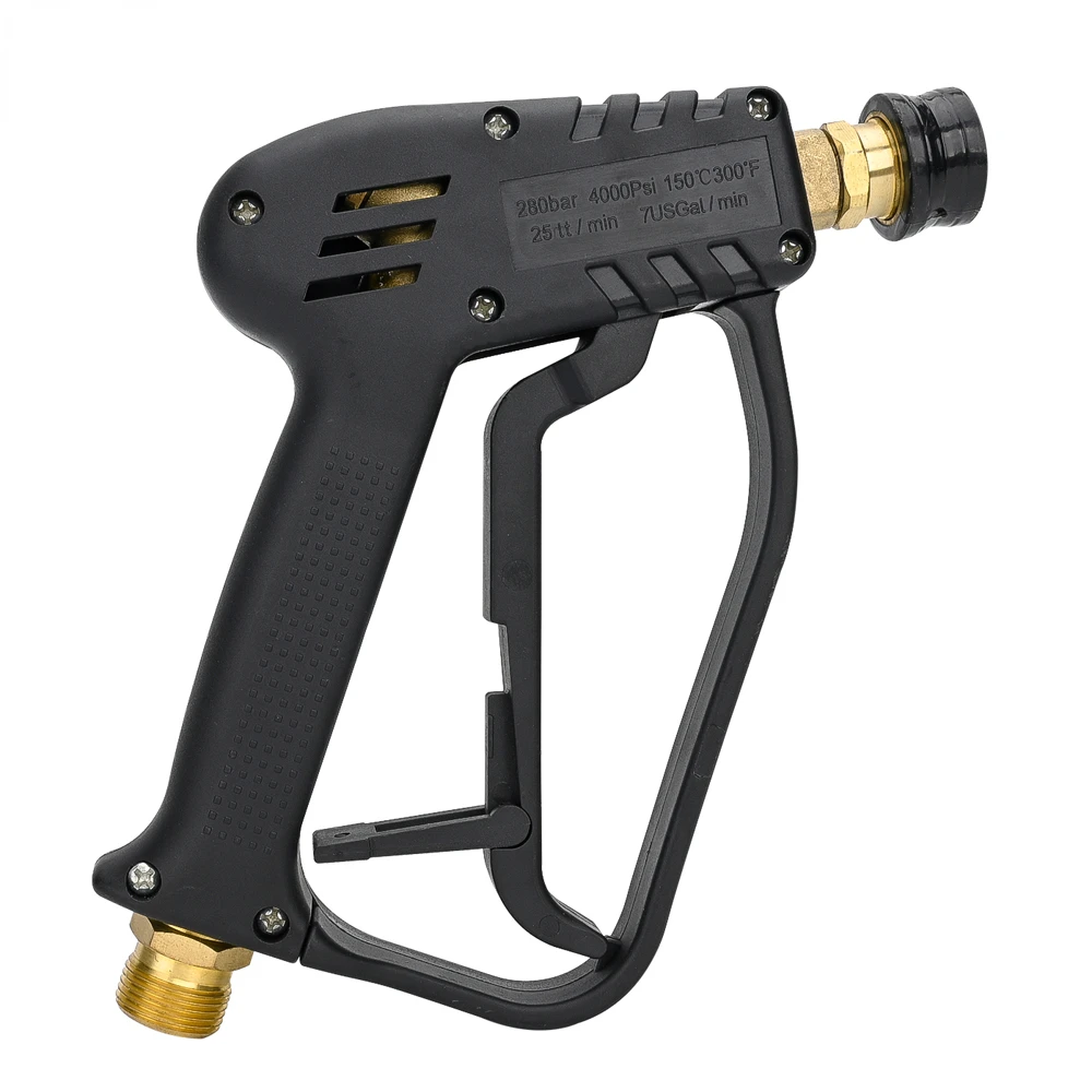 

High Pressure Cleaning Water Gun 4000psi M22 G1/4 for Professional Electric High Pressure Washers