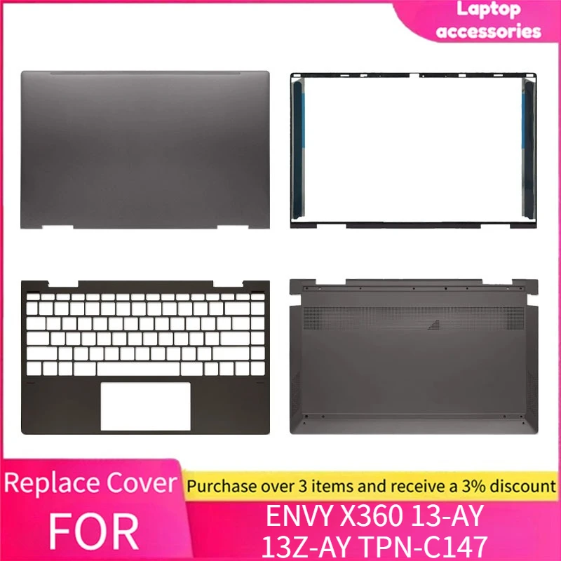 New Laptop Covers LCD Back Cover Top Lid L94498-001 M15276-001 Brown 13.3 Inch For HP ENVY X360 13-AY 13Z-AY TPN-C147
