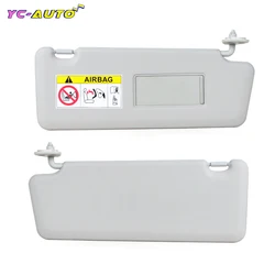 For JAC T6 T8 Pickup Car Front Sun Visor Panel Right Passenger Side With Makeup Mirror Sun Visor Sunshade Assembly