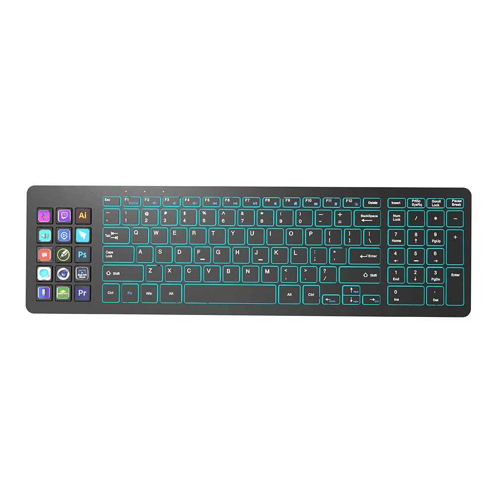 for 15 keys LCD display Stream Deck Keyboard  Mini  Control Zoom Boos Productivity Seamless Integration Set Up Shortcuts