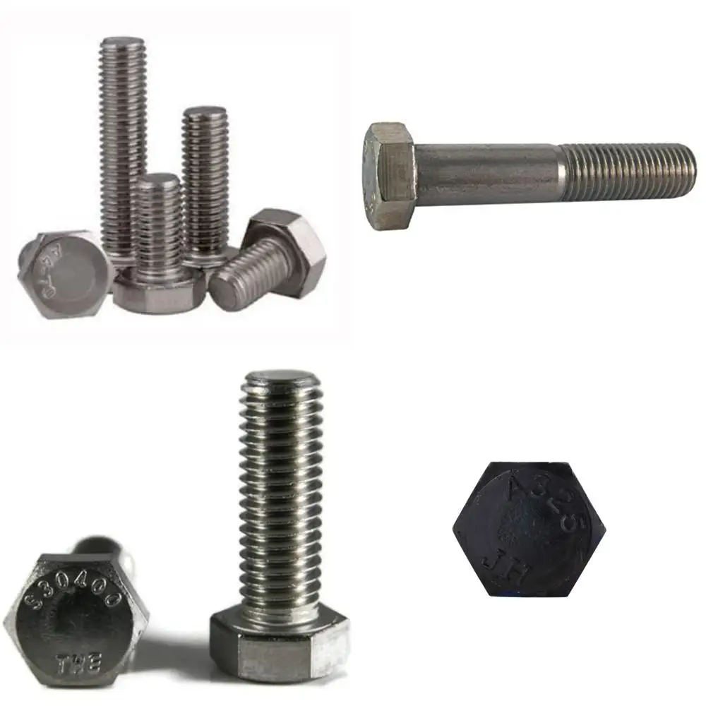 

Stainless Steel 316 Fully Threaded Hex Head Cap Screws M8-1.25 x 90mm Coarse Thread 50 Pack