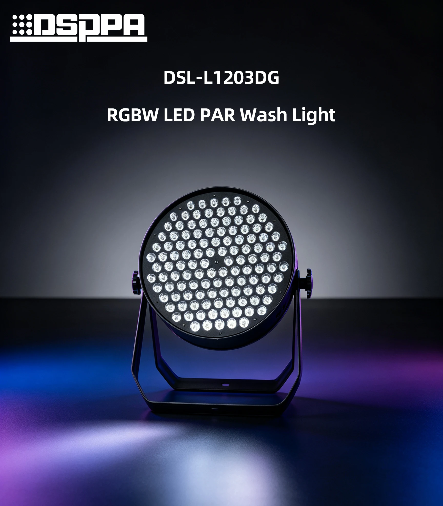 DSL-L1203DG RGBW LED PAR Wash Light with High Brightness Stage for DJ Party Wedding Events