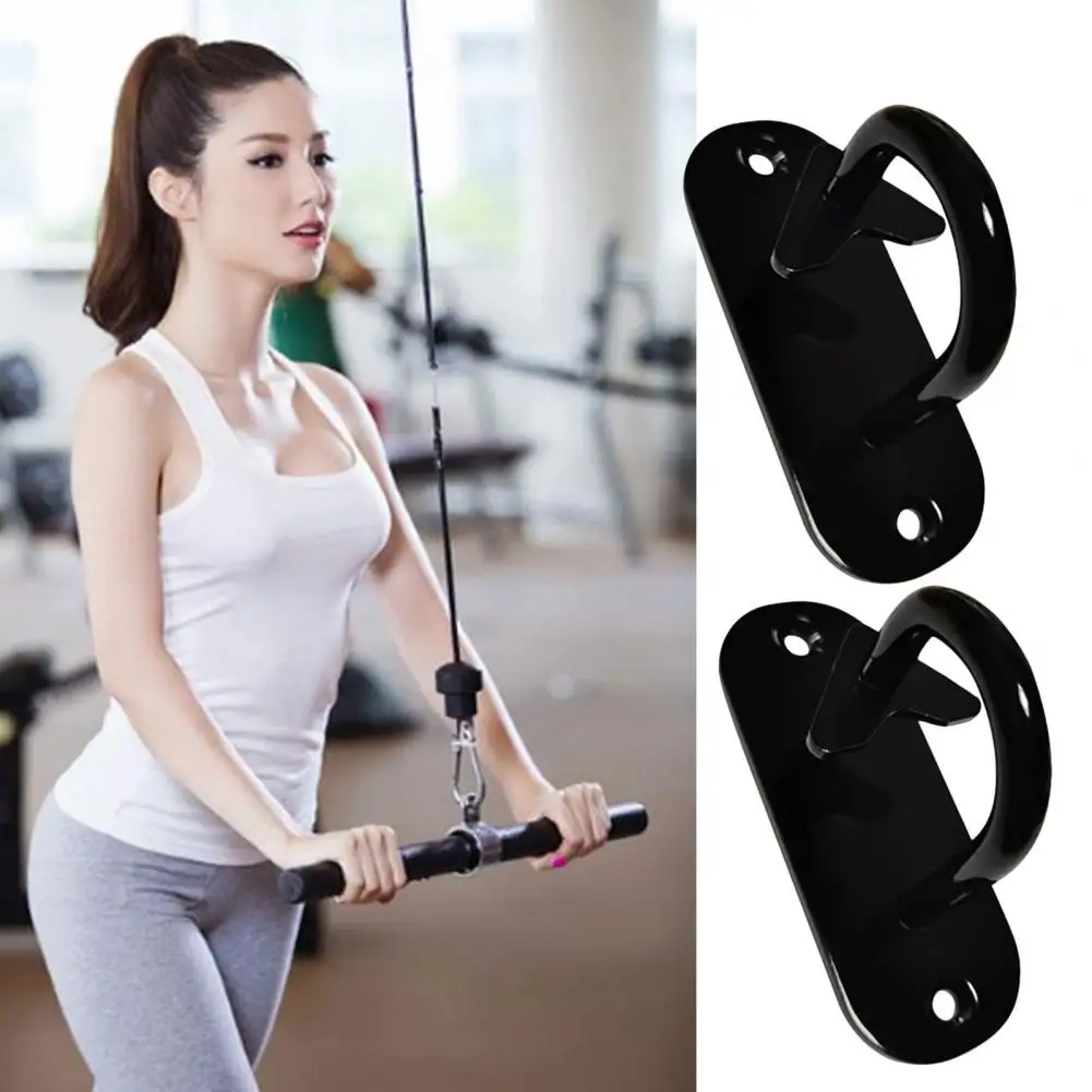 3Pcs/set Fitness Hook Wall Mount Open Design Strong Pulling Force Hooks Strength Training Physical Therapy Exercise Band Hook