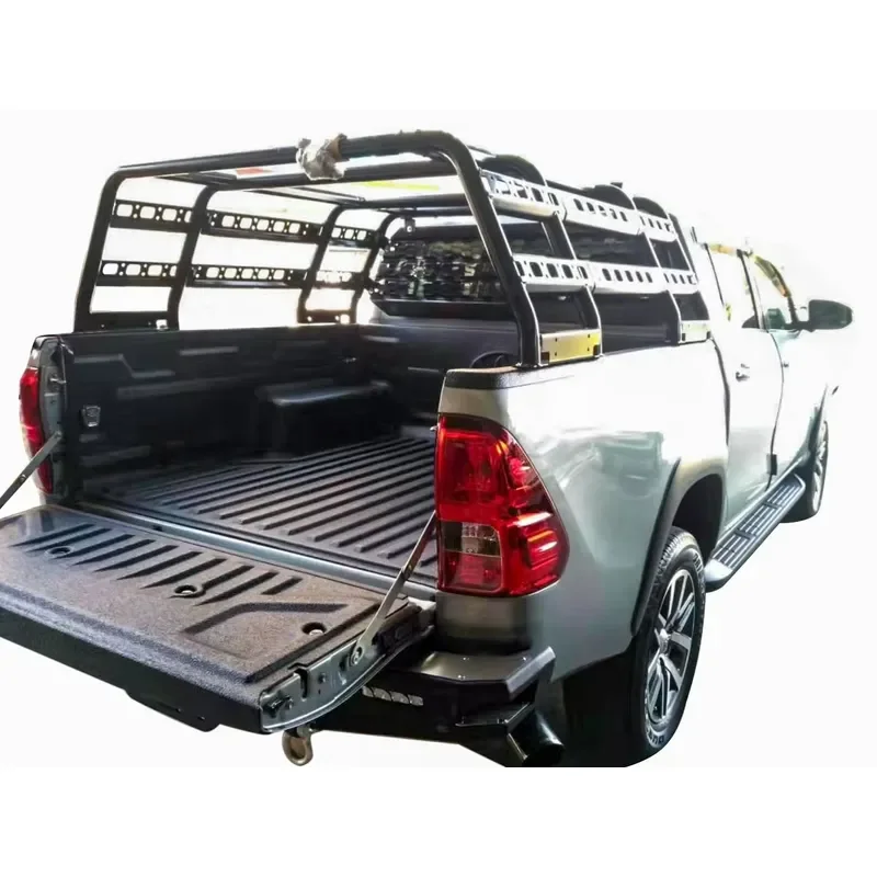 Universal Pickup Truck Roll Bar Rack 4x4 Off Road Accessories Heavy Duty Steel Cargo Bed Cover for Ford Toyota Hilux Nissan