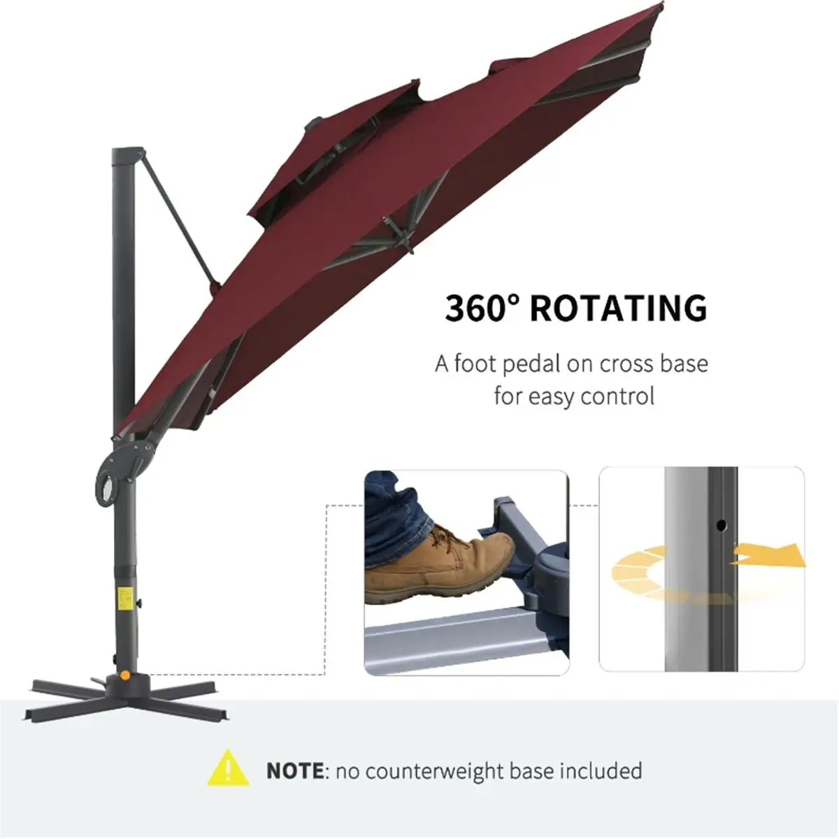 Portable Outdoor Beach Umbrella - Sunshade for UV - Fast Shipping