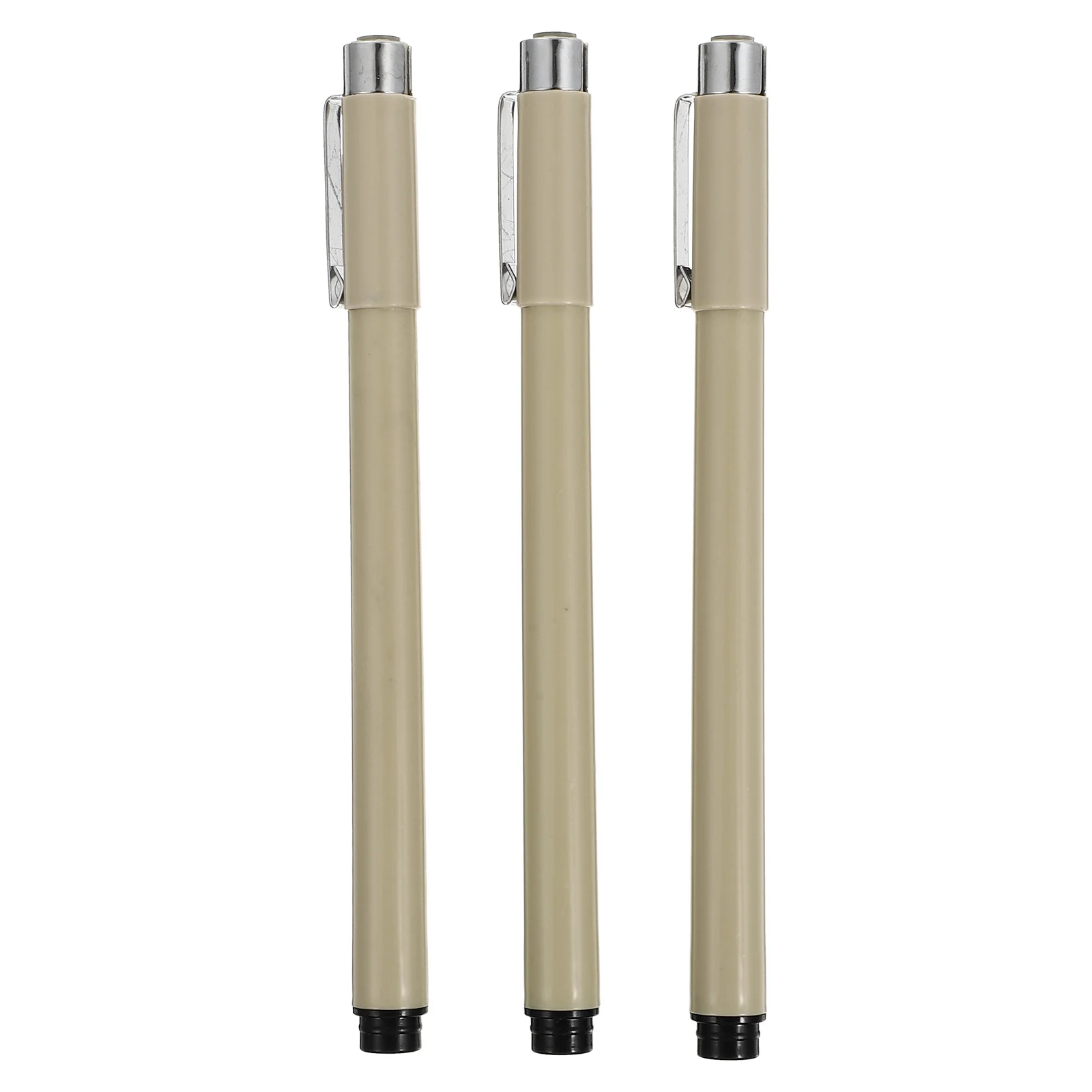 

3 Pcs Drawing Pen Animation Design Hand Pens Students Supply for Illustration Highlight Markers Hook Line Ink Art Stroke
