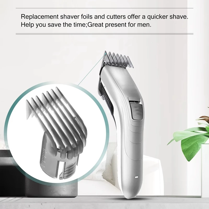 1 Stuks Praktische Hair Trimmer Cutter Kapper Hoofd Clipper Kam Fit Voor Qc5130 Qc5105 Qc5115 Qc5120 Qc5125 Qc5135