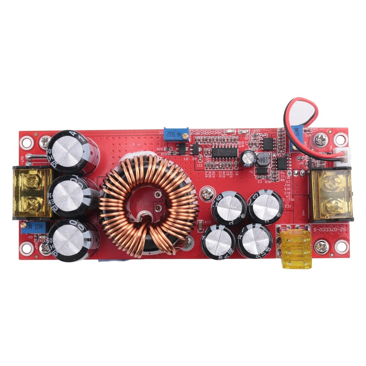 

A06K 1800 Вт преобразователь постоянного напряжения в постоянный CV повышающий преобразователь повышающий регулируемый модуль питания 40A регулятор 10 В-60 В до 12 В-90 В