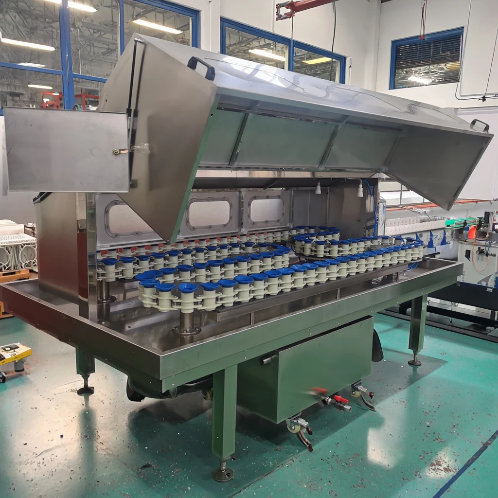 

High Efficiency Semi-Automatic Chain Rail Bottle Washer CP-2 Rotary Washer Manufacturer Supply