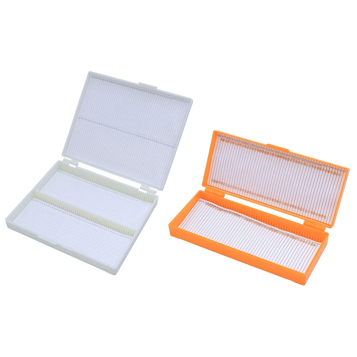 100 Grid Professional Storage Box Microscope Slide Storage Box Slide Capacity Box Storage