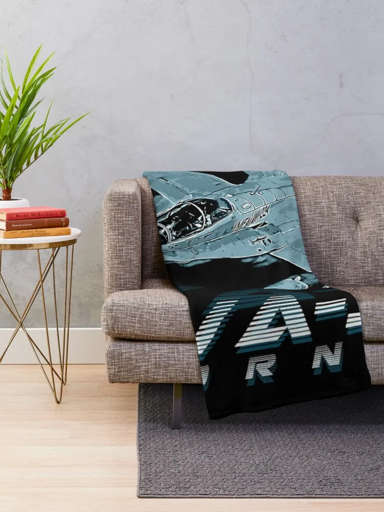 F-18 Hornet Us Air Force Fighter Jet Throw Blanket For Sofa Dorm Room Essentials