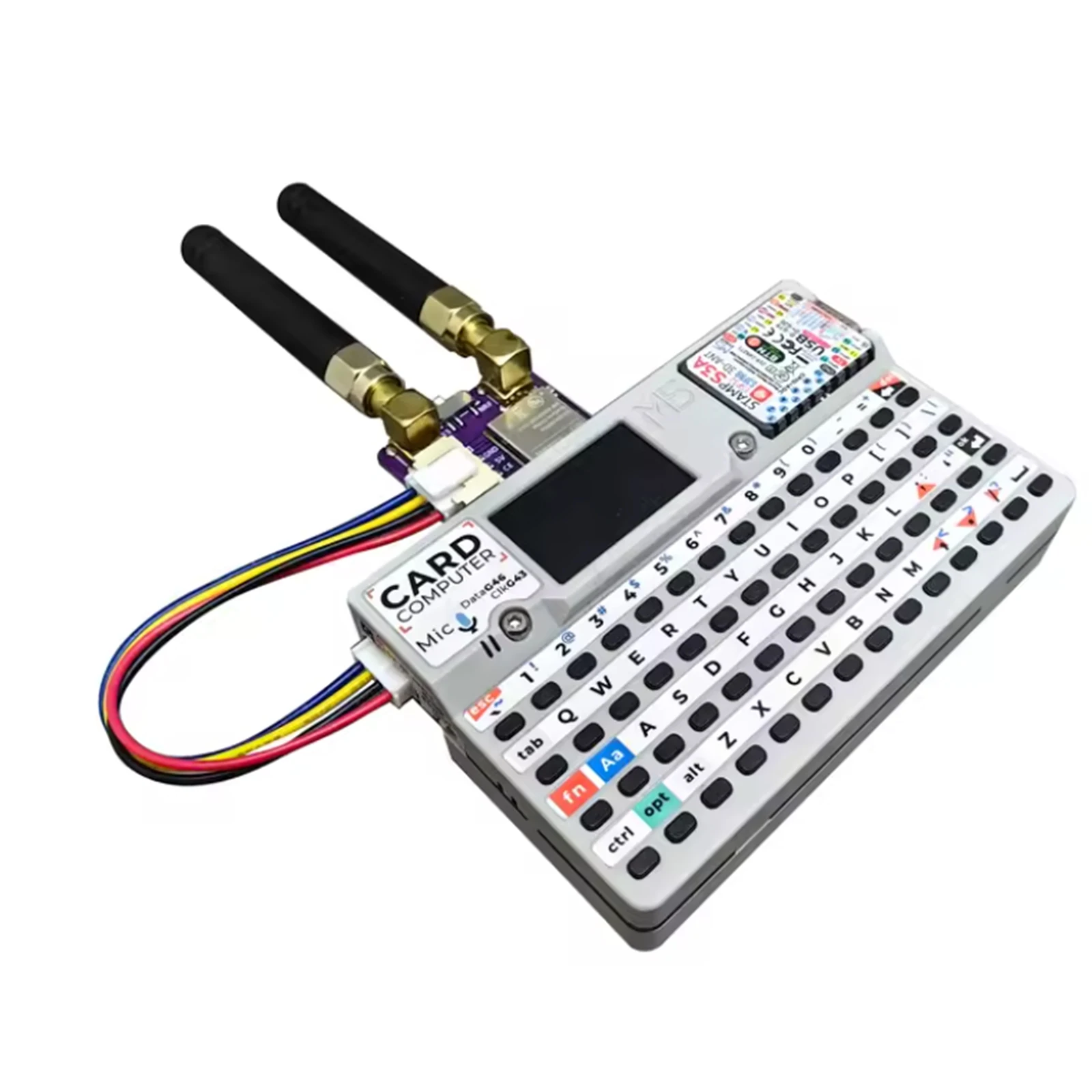 RF 2-IN-1 Devboard for M5Stack Cardputer, Plug-and-Play Grove Port, Supports Bruce Firmware