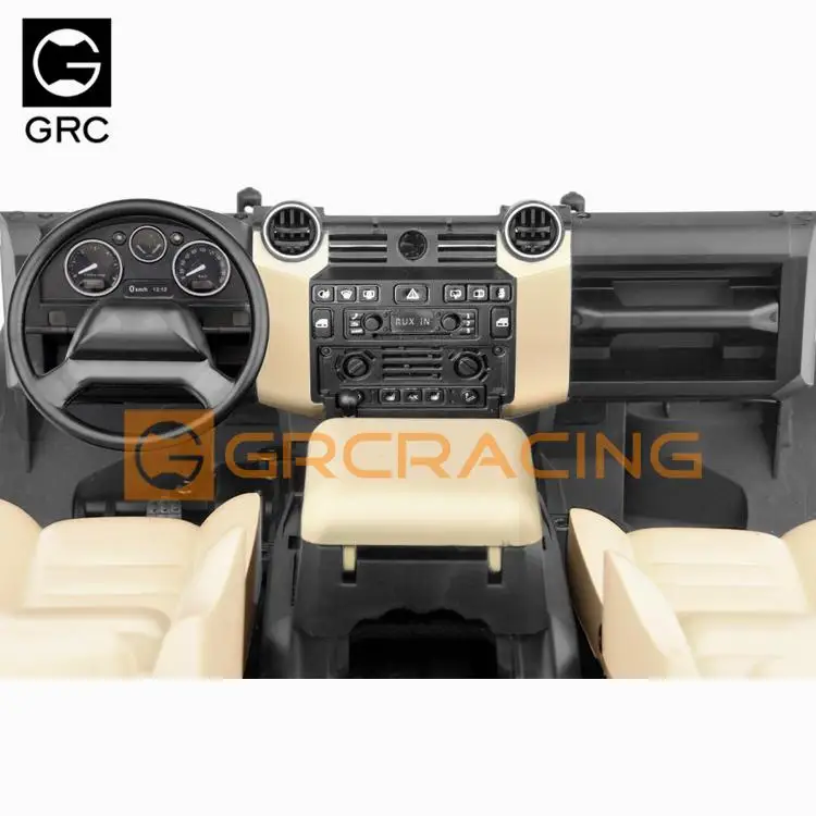 Interior Simulation Central Control Seat Modification Parts For 1/10 RC Crawler Car Traxxas TRX4 Defender