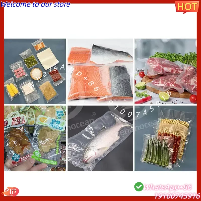 CE Certificate OCEAN Automatic Vertical Double Chamber Vacuum Pack Package Vacuum Seal Machine for Food