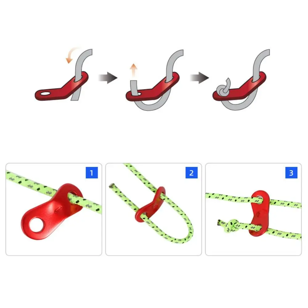 Lock Buckles Wind Rope Buckle Nails Tent Rope Tensioners Wind Rope Peanut Stopper Tent Rope Buckles Cord Lock Buckles