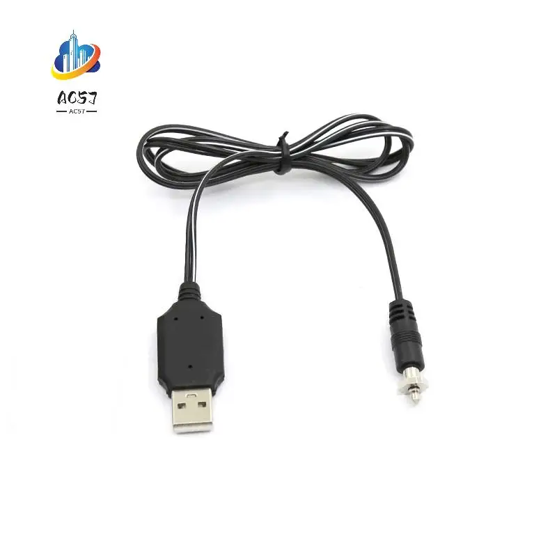 AC57-RC Nitro Rechargeable Glow Plug Starter Igniter DC USB Charger For Gas Nitro Engine Power 1/10 1/8 RC Car