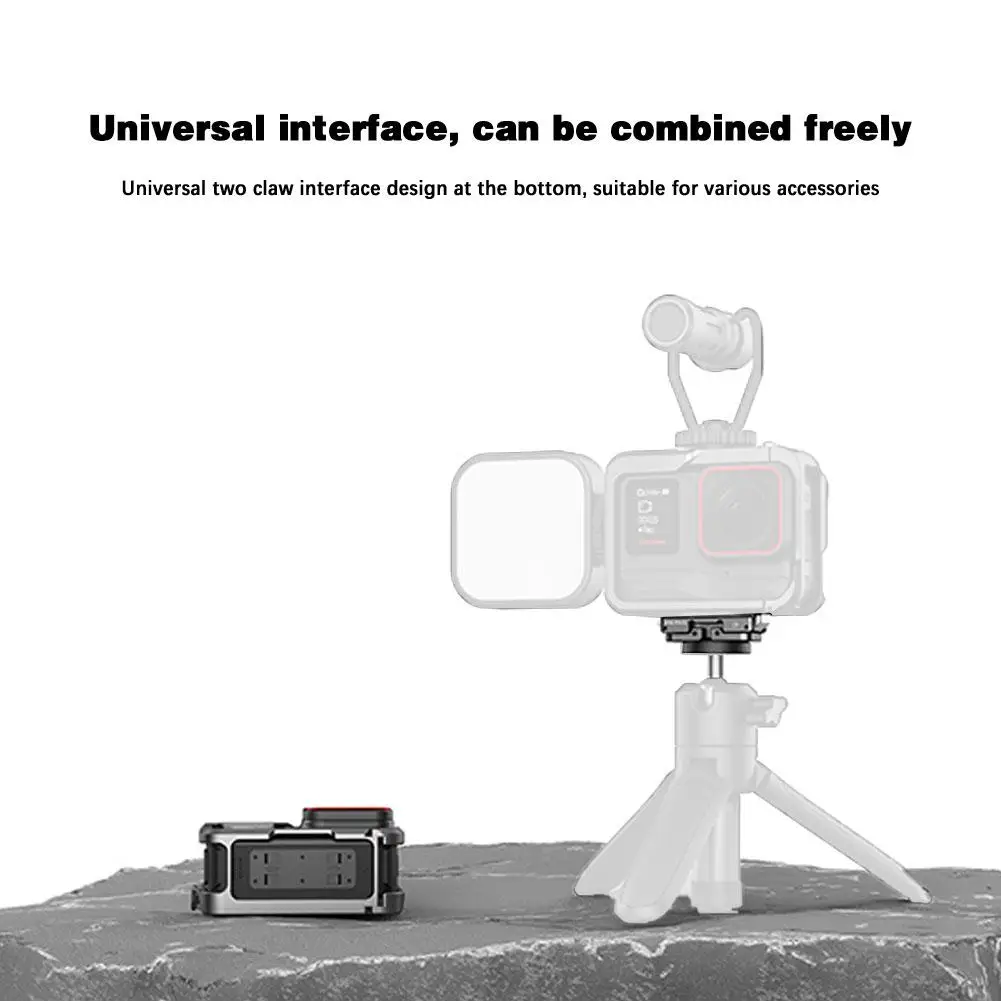 For Insta360 Ace/Ace Pro Magnetic Quick Release Base Ball-Joint Adapter Mount Tripod Connector 360° Adjustable Replacement