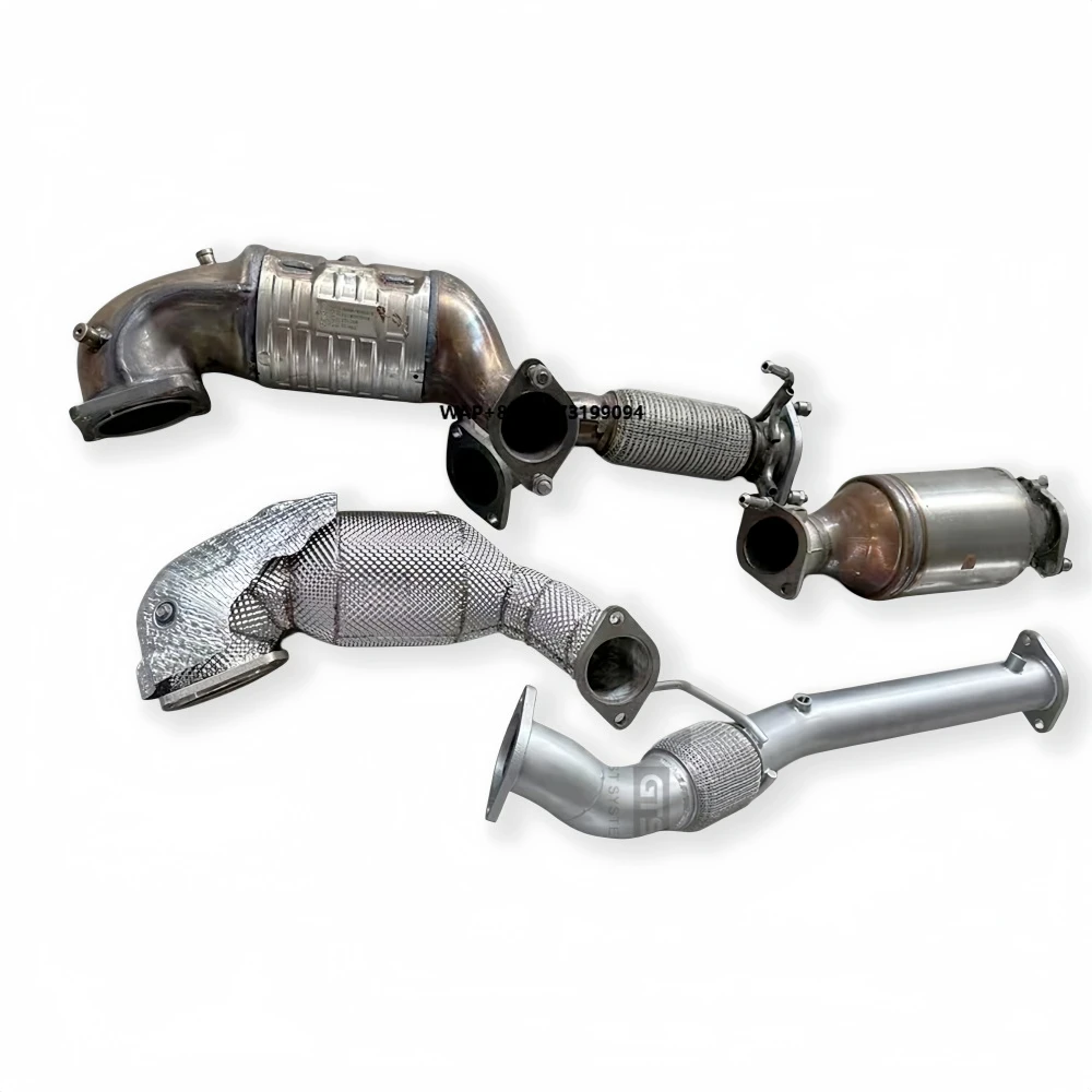 

High-flow Sport Catalytic Converter for Elantra N 2.0T Stainless Steel Insulated Downpipe Racing Performance Upgrade