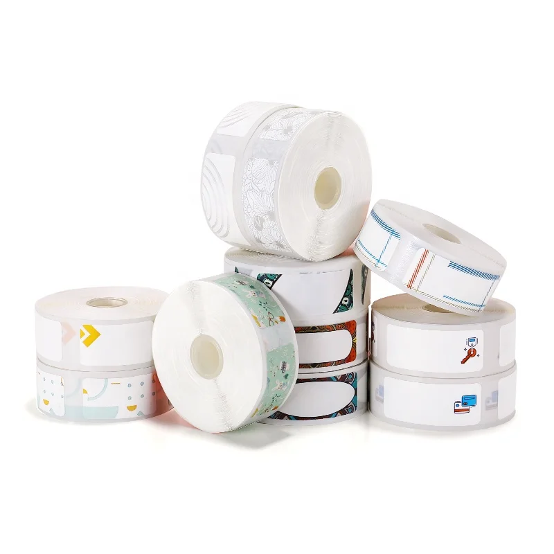 

NiiMbot D11 15mm Thermal Label Paper Roll 14mm Name Sticker 12mm Adhesive Custom Label Sticker