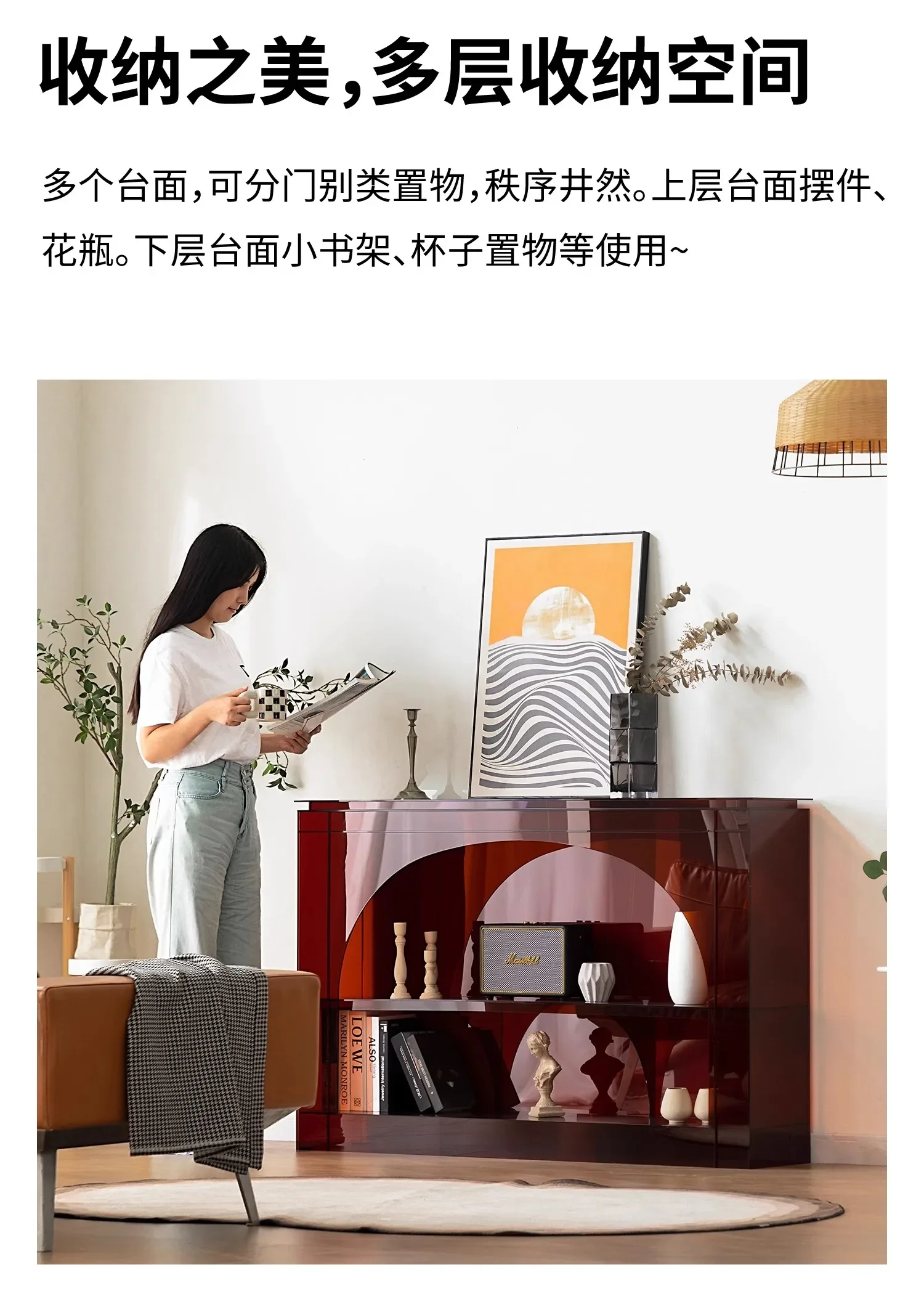 

TQH домашний камин, входной шкафчик для гостиной, роскошный боковой шкаф, современный простой входной столик, входная платформа