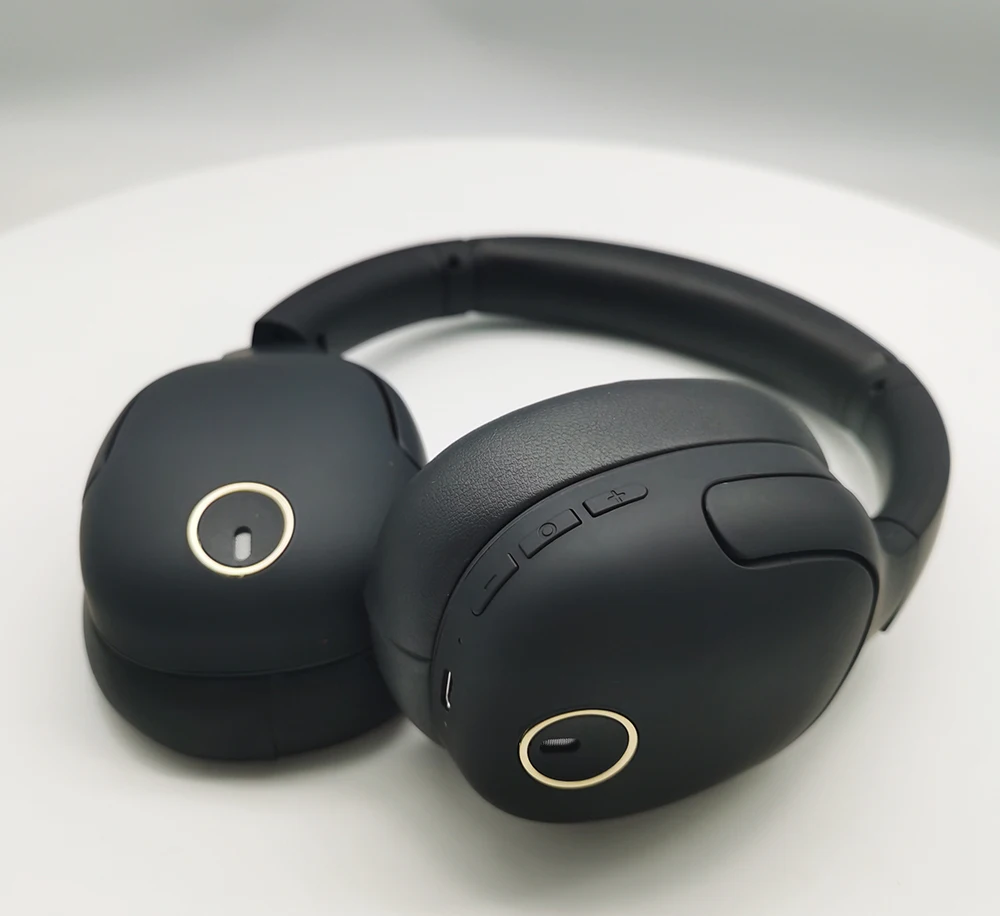 

Home Office QCC3034 BT5.0 Wireless ANC Over Ear Headset With Active Noise Cancelling ANC Headphones Wireless