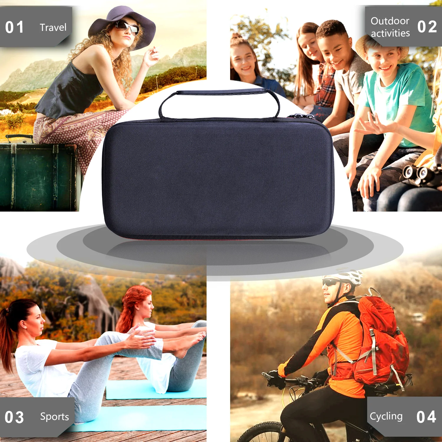 EVA Hard Case for Dymo LabelWriter 450 Turbo Direct Thermal Label Printer Travel Protective Carrying Storage Bag(only Case)