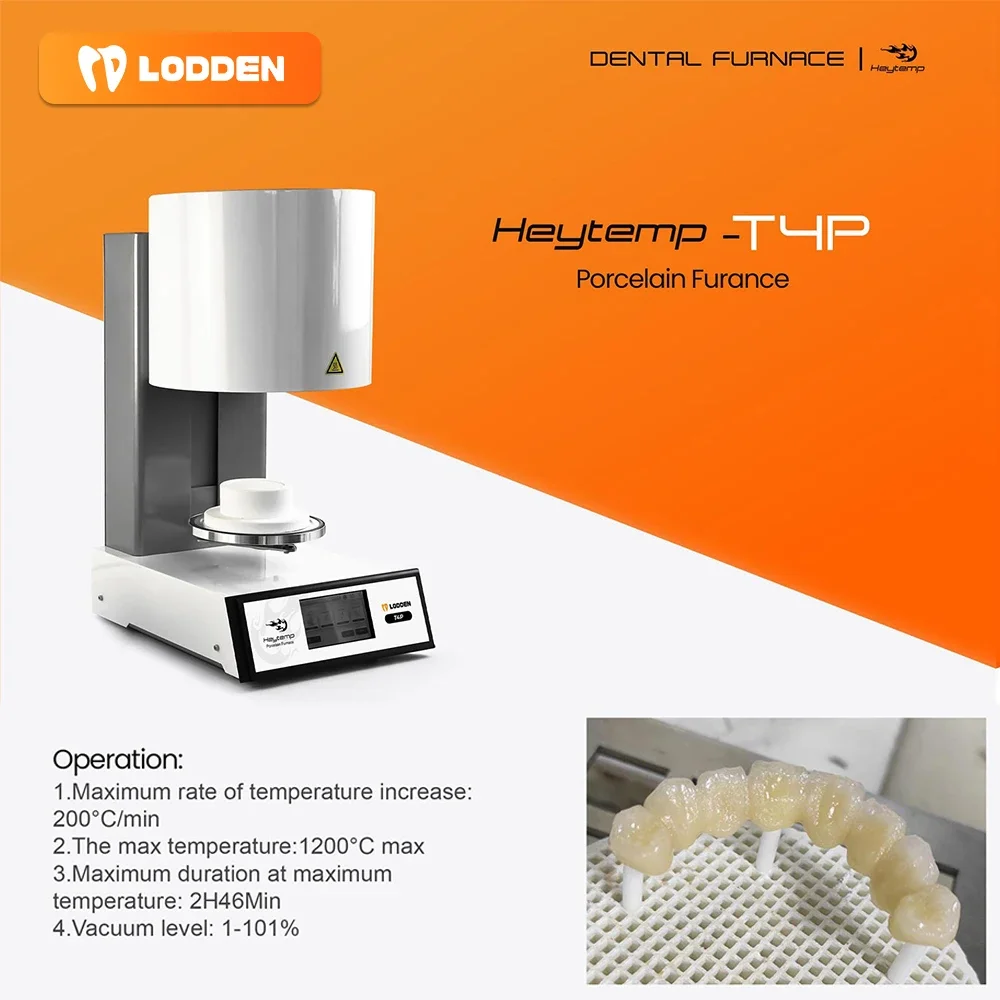 Dental Porcelain Furnace Heytemp-T4P Ceramic Ingot Casting Lab Equipment PHOENIX-7 Ceramic Firing Oven