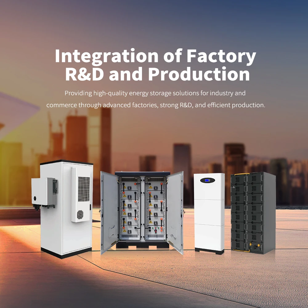 Industrial Facility Energy Management Backup Hybrid Solar Power System with 200 kWh Lithium Battery