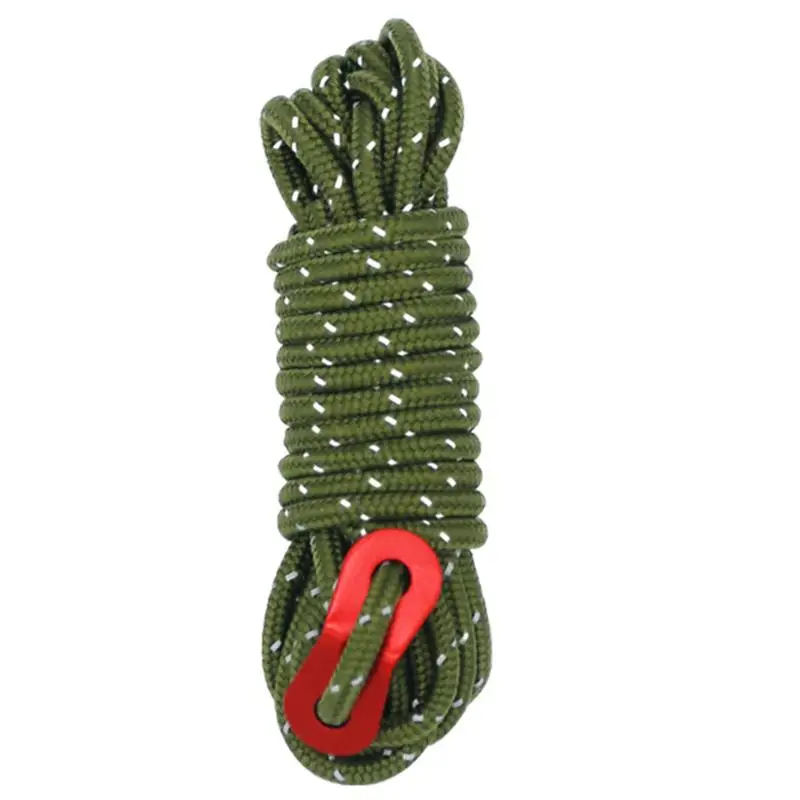 Camping Rope Cord Camping String Utility Rope String For Stability Outdoor Gear Tent Rope Stable & Wear Resistant For Tent Tarp