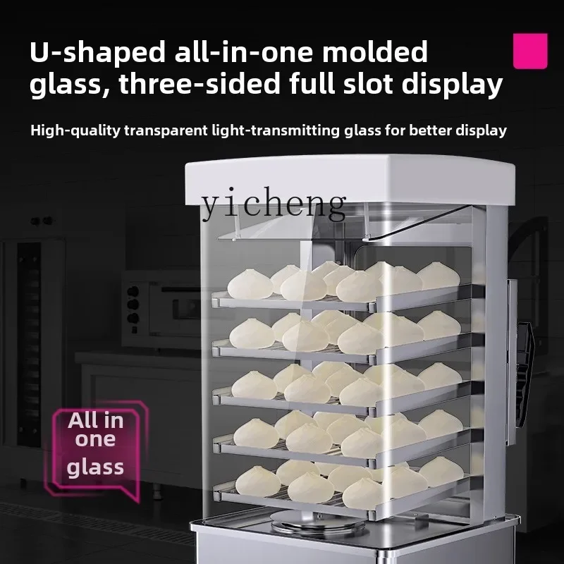 ZS Steaming Steamer Heating Display Cabinet Commercial Constant Temperature Electric Steamer