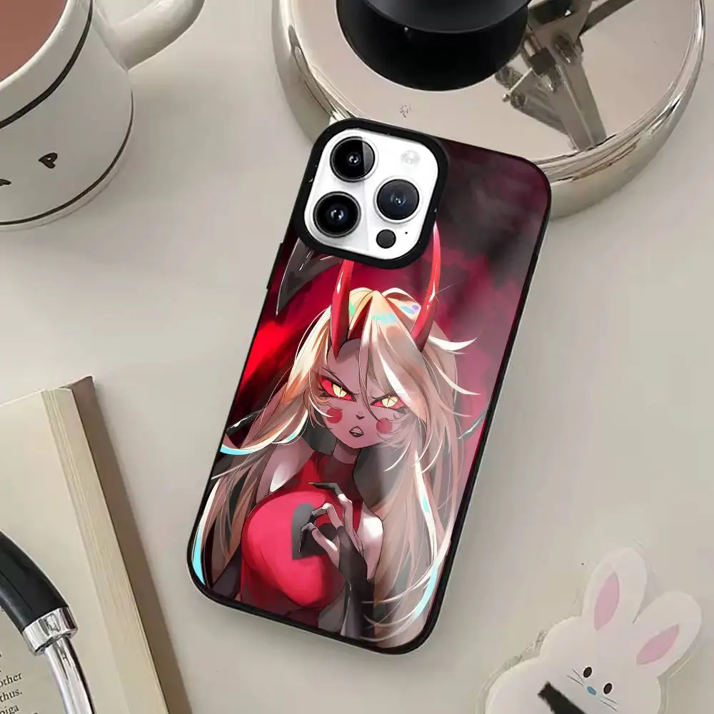 H-Hazbin HH-otel Phone Case For iPhone17,16,15,14,13,12,11 Plus,Pro Max, New Magnetic Wireless Charging