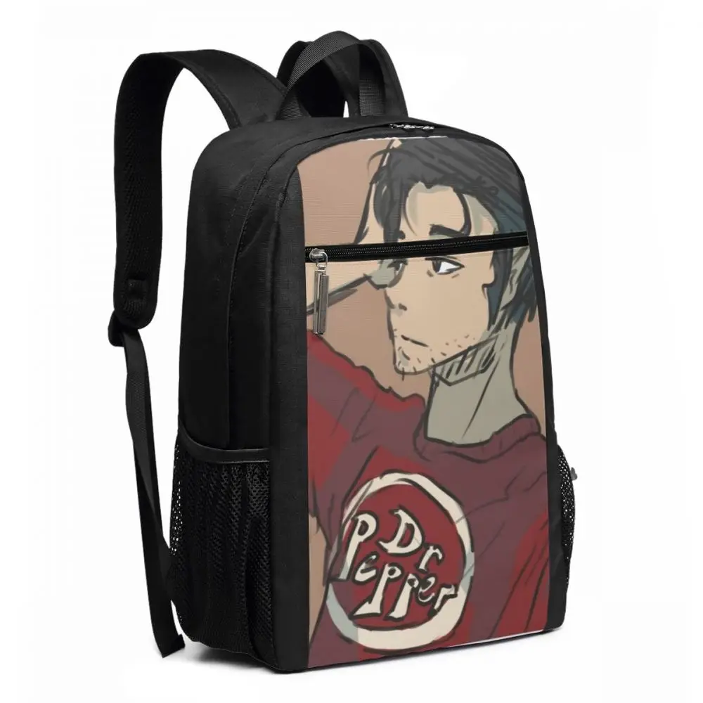 Steins Gate Okabe Rintarou Backpack Okabe DP Backpacks School Teen Bag Multi Function Trend High quality Men's - Women's Bags