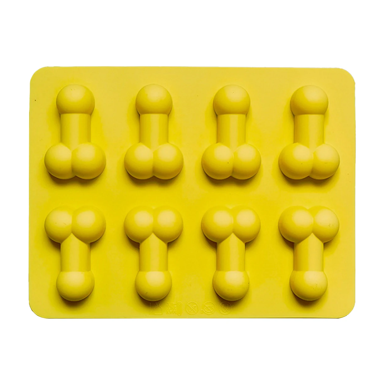 Sexy Penis Cake Mold Dick Ice Cube Tray Silicone Mold Candle Soap Moulds Chocolate Mould Mini Ice Cream Forms Sugar Craft Tools